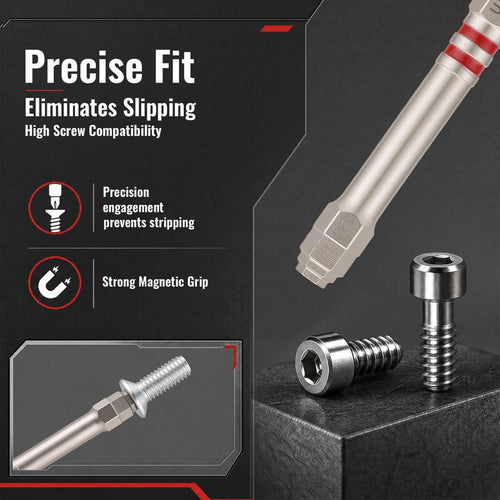 6PCS Magnetic Hex Shank Screwdriver Bits Set
